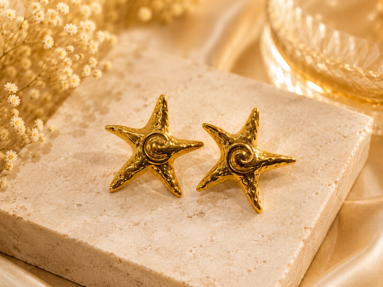 Star Anti Tarnish Earrings for Girls & Women