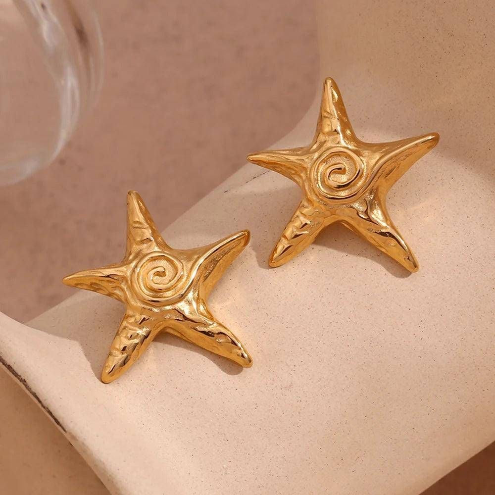 Star Anti Tarnish Earrings for Girls & Women