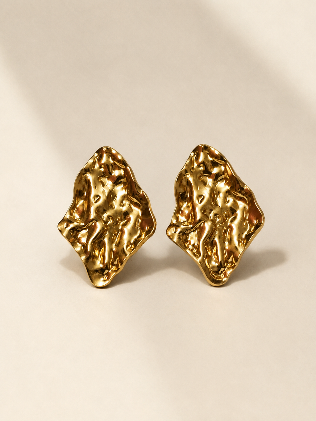 Molten Abstract Statement Studs