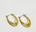 Luna Gold Hoop Earrings