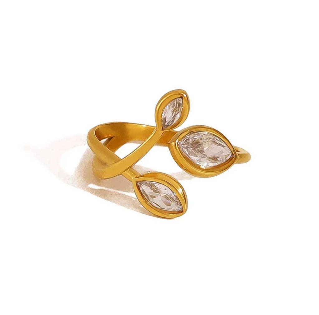 Vine Wrap Ring Gold Vermeil