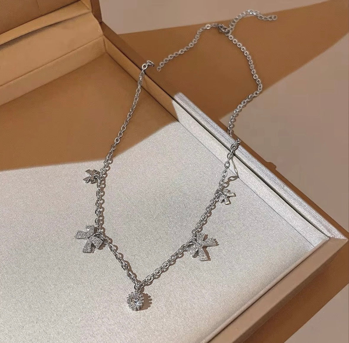 Silver Charm Necklace